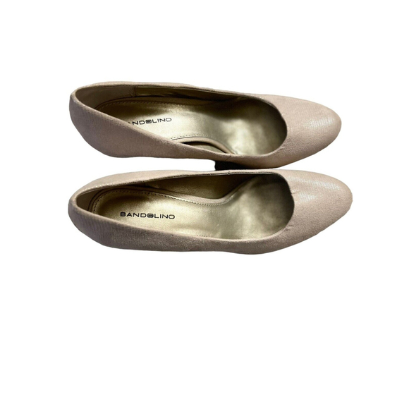 Bandolino Brayden Platform Pumps Women's Shoes Beige Size 9.5